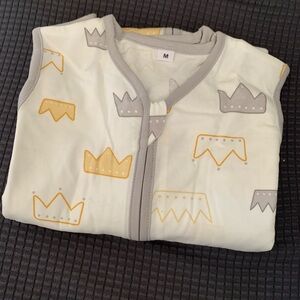 Crown Print Baby Sleep Sack